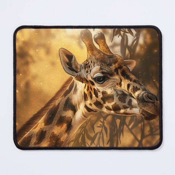 Item preview, Giraffe Reaching Acacia Tree, Wildlife designed and sold by GuildedWordGraphics.