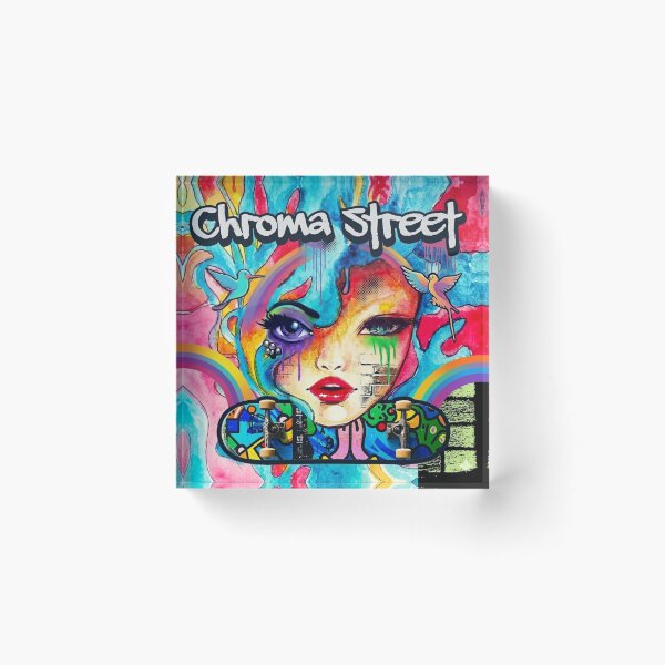 Item preview, Chroma Street Skater Girl designed and sold by ChromeStreet.