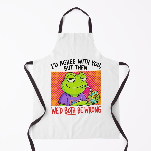 Item preview, funny inappropriate Smug Alien Sarcasm - I'd Agree With You But Then We'd Both Be Wrong designed and sold by Uglyandcute.