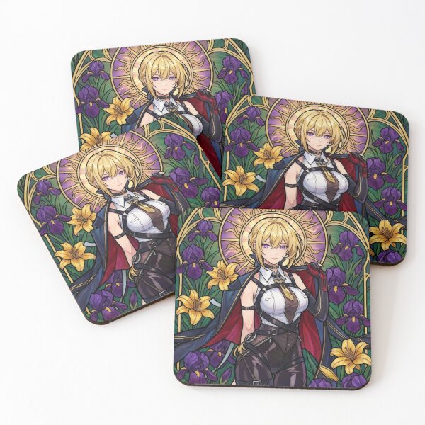 Item preview, Stained Glass Evelyn Chevalier designed and sold by Thunderbelts.