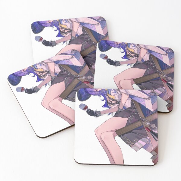 Item preview, Lucilla Holding Wine Wuthering Waves designed and sold by KomiArts.