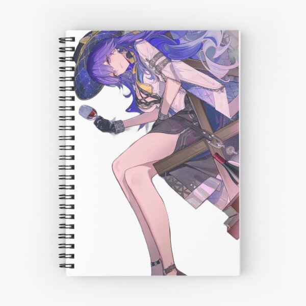 Item preview, Lucilla Holding Wine Wuthering Waves designed and sold by KomiArts.