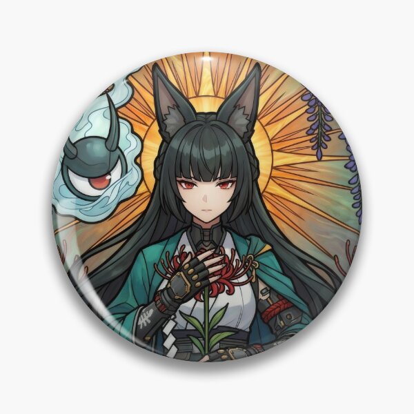 Item preview, Stained Glass Hoshimi Miyabi designed and sold by Thunderbelts.