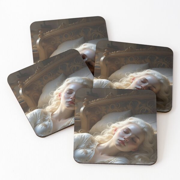 Item preview, Sleeping Beauty Renaissance Portrait Baroque Gold Bedroom Art designed and sold by UmSkelig834.