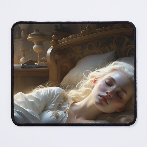 Item preview, Sleeping Beauty Renaissance Portrait Baroque Gold Bedroom Art designed and sold by UmSkelig834.