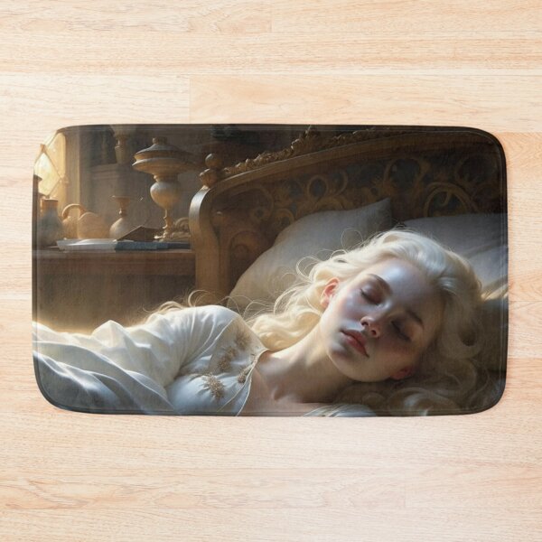 Item preview, Sleeping Beauty Renaissance Portrait Baroque Gold Bedroom Art designed and sold by UmSkelig834.