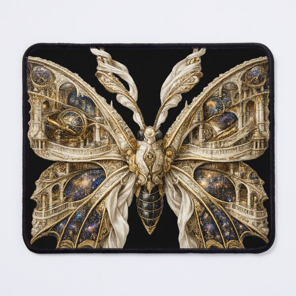 Item preview, The Butterfly Observatory – Renaissance Celestial Architecture Art designed and sold by Emoji Emblems.