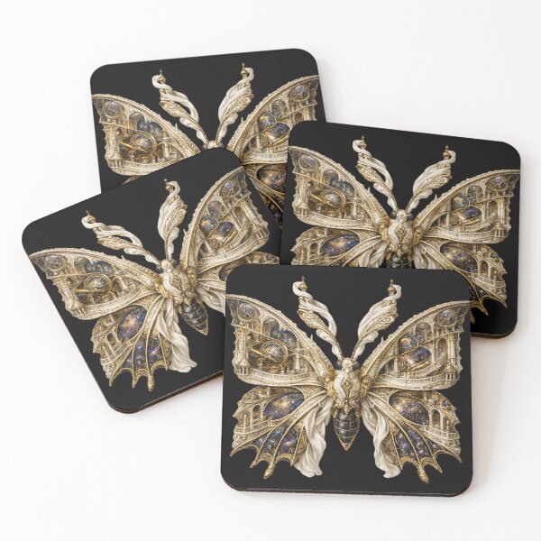 Item preview, The Butterfly Observatory – Renaissance Celestial Architecture Art designed and sold by Emoji Emblems.