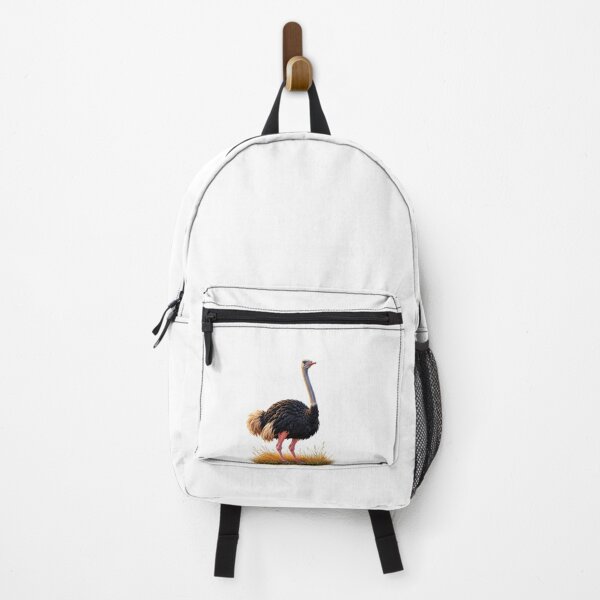 Item preview, Colorful African Ostrich in the Savanna – Vibrant Wildlife Bird Art designed and sold by Fabrifrank.