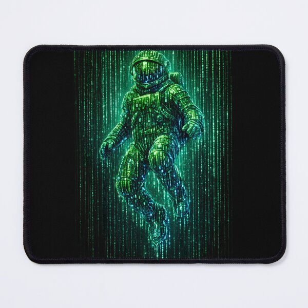 Item preview, Binary Astronaut Code Drifter designed and sold by Kicor.