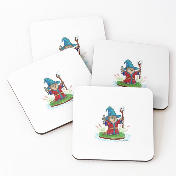Item preview, Wizard Ottter designed and sold by littleinkdudes.