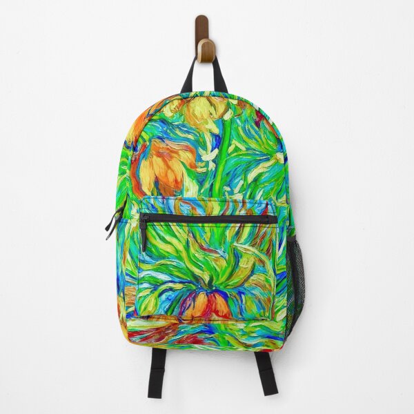 Item preview, Van Gogh Landscape with Fritillaries  designed and sold by Vicky Brago-Mitchell®.