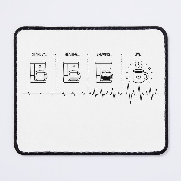 Item preview, ❤️ HEARTBEAT COLLECITON ❤️ - COFFEE ☕ - Brewing... v2 designed and sold by WheelieGdArt.