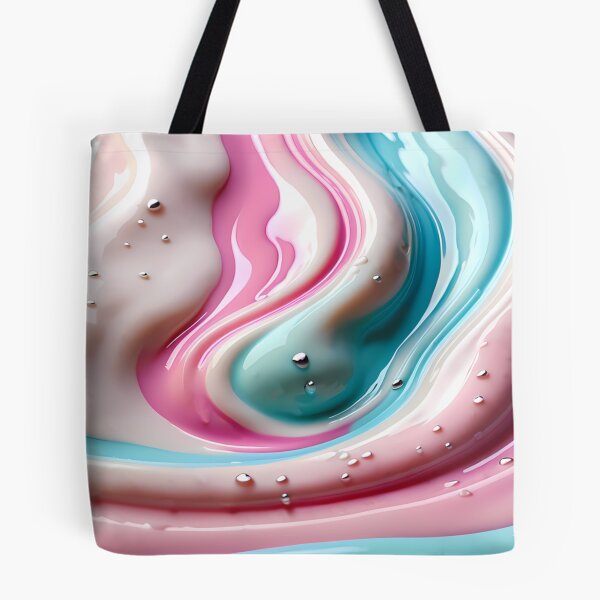 Item preview, Pastel Liquid Swirl Abstract Art designed and sold by CuteSlothWorld.