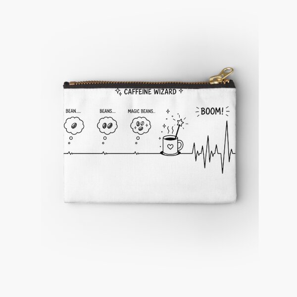 Item preview, ❤️ HEARTBEAT COLLECITON ❤️ - COFFEE ☕ - Caffeine Wizard v2 designed and sold by WheelieGdArt.