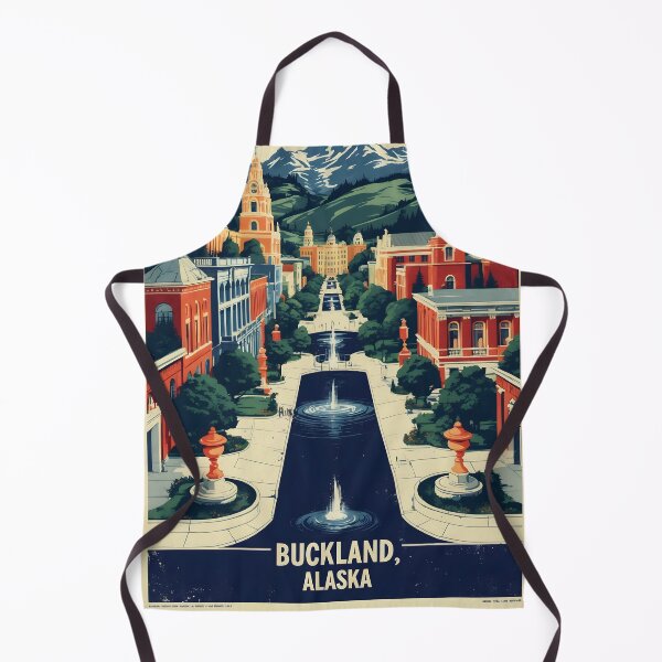 Item preview, Buckland Alaska 1950s USA Vintage Travel Tourism designed and sold by TravelersGems.
