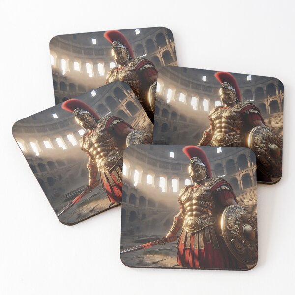 Item preview, Roman Gladiator Colosseum Fantasy Warrior designed and sold by GalleryBrisArt.