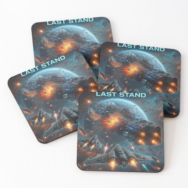 Item preview, Starfury Last Stand - Epic Space Battle Sci-Fi designed and sold by thirtyonestars.