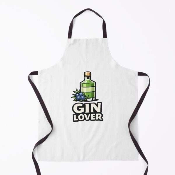 Item preview, Gin Lover – Botanical Gin Bottle Cocktail Enthusiast Design designed and sold by EastEndTownie.