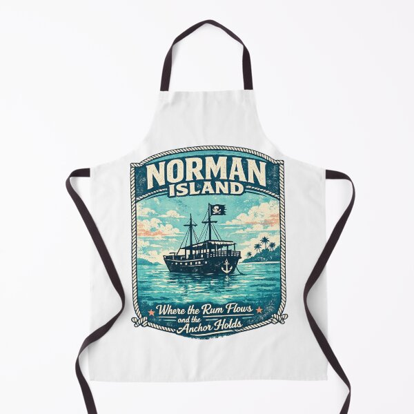 Item preview, Norman Island Home of the Best Bar in the Caribbean designed and sold by Retro Vibes Designs.