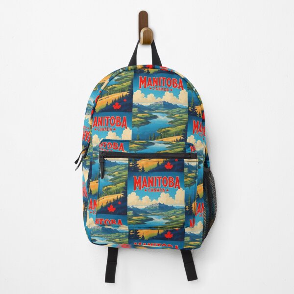 Item preview, Manitoba Canada Vintage Travel Tourism designed and sold by TravelersGems.