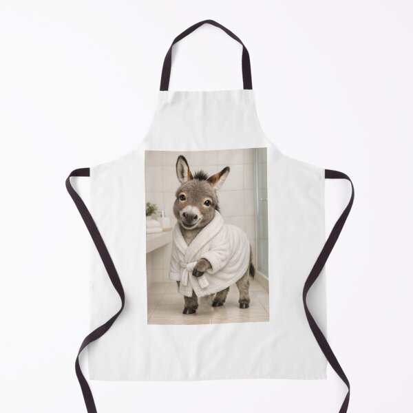 Item preview, Cozy Bathrobe Mini Donkey designed and sold by Sillytoe.