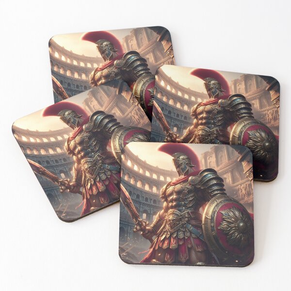 Item preview, Roman Gladiator Colosseum Fantasy Warrior designed and sold by GalleryBrisArt.