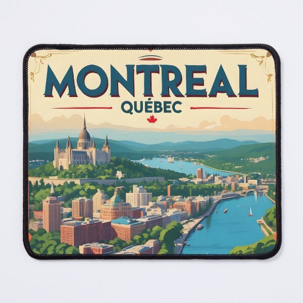 Item preview, Montreal Canada Vintage Travel Tourism designed and sold by TravelersGems.