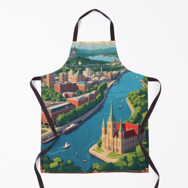 Item preview, Montreal Canada Vintage Travel Tourism designed and sold by TravelersGems.