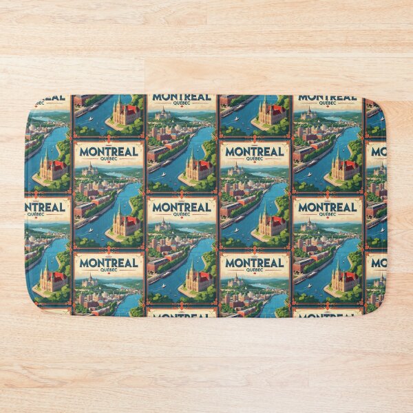 Item preview, Montreal Canada Vintage Travel Tourism designed and sold by TravelersGems.