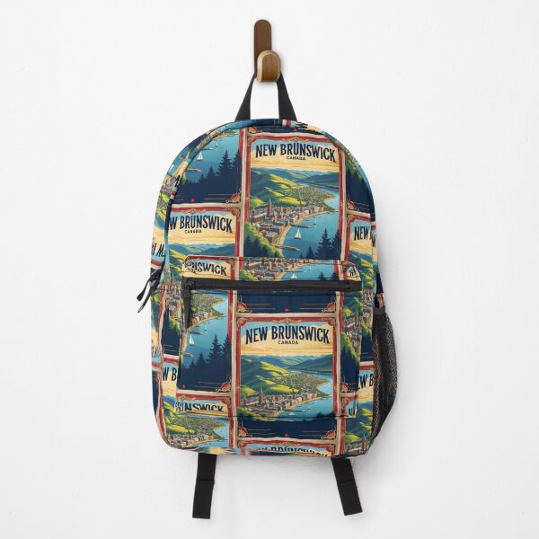 Item preview, New Brunswick Canada Vintage Travel Tourism designed and sold by TravelersGems.