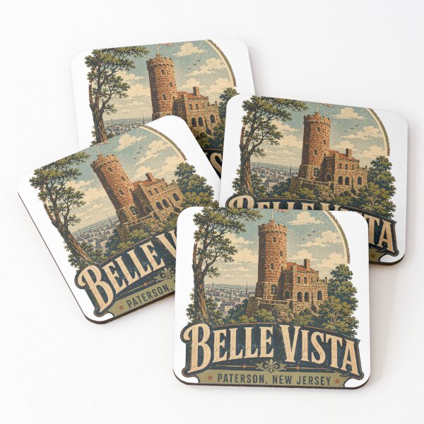 Item preview, Belle Vista Lambert Castle – Vintage Paterson New Jersey Landmark designed and sold by Past in Threads.