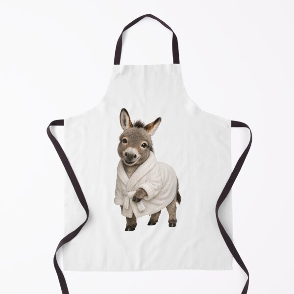 Item preview, Bathrobe Mini Donkey designed and sold by Sillytoe.