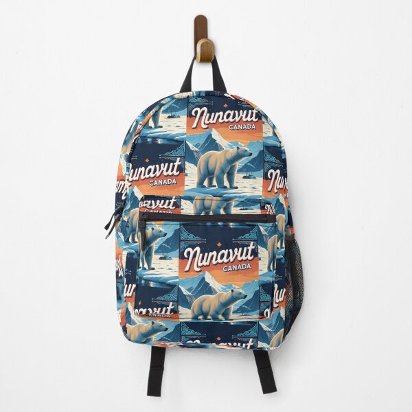 Item preview, Nunavut Canada Vintage Travel Tourism designed and sold by TravelersGems.