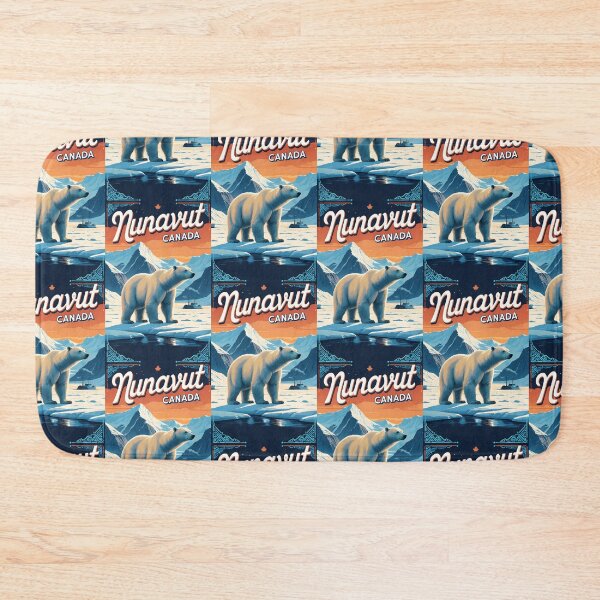 Item preview, Nunavut Canada Vintage Travel Tourism designed and sold by TravelersGems.
