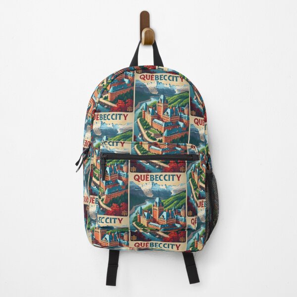 Item preview, Quebec City Canada Vintage Travel Tourism designed and sold by TravelersGems.
