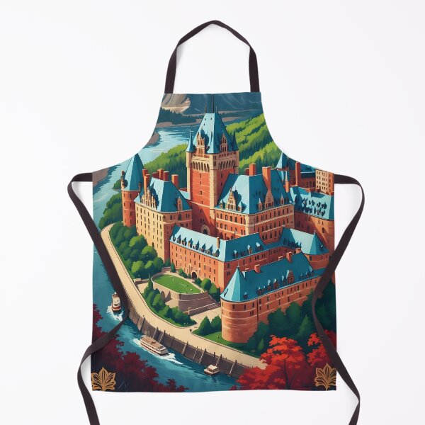 Item preview, Quebec City Canada Vintage Travel Tourism designed and sold by TravelersGems.