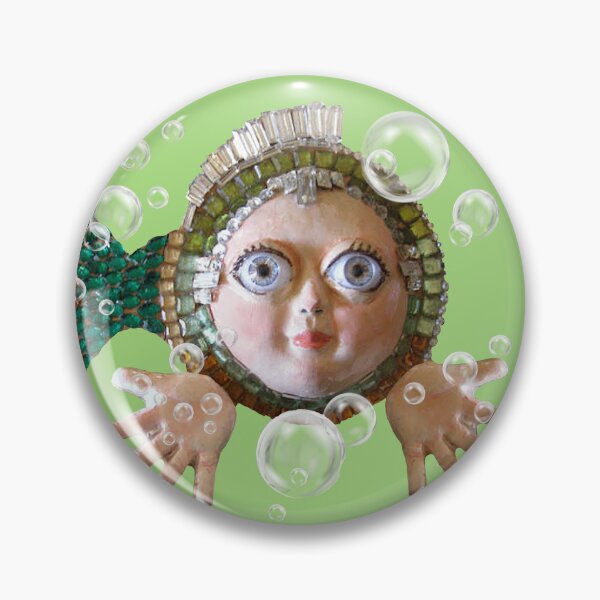 Item preview, Little Miss Bubbles Lime Green designed and sold by artistdiat.