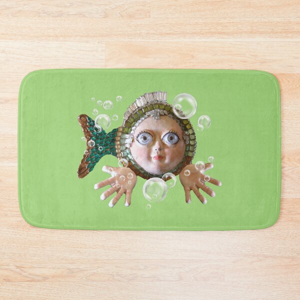 Item preview, Little Miss Bubbles Lime Green designed and sold by artistdiat.