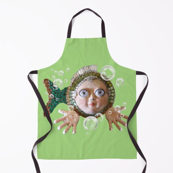 Item preview, Little Miss Bubbles Lime Green designed and sold by artistdiat.