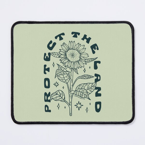 Item preview, Protect The Land in Blue designed and sold by doodlebymeg.