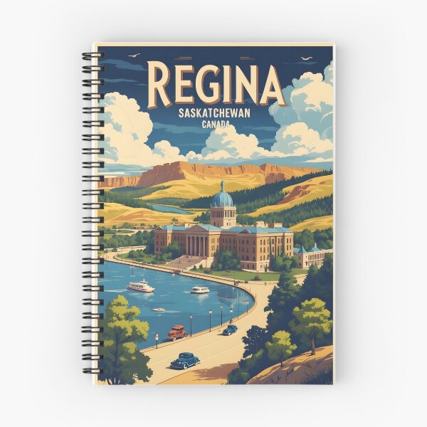 Item preview, Regina Canada Vintage Travel Tourism designed and sold by TravelersGems.