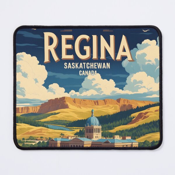 Item preview, Regina Canada Vintage Travel Tourism designed and sold by TravelersGems.