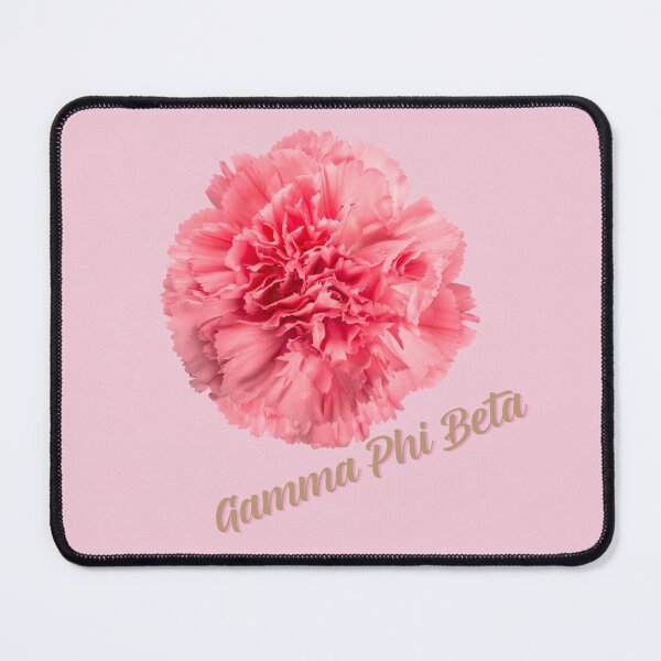 Item preview, Gamma Phi Beta Sorority Pink Carnation Flower designed and sold by JaymeOctober.