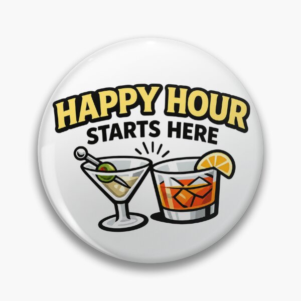 Item preview, Happy Hour Starts Here designed and sold by EastEndTownie.