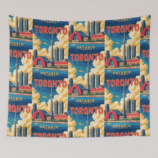 Item preview, Toronto Ontario Canada Vintage Travel Tourism designed and sold by TravelersGems.