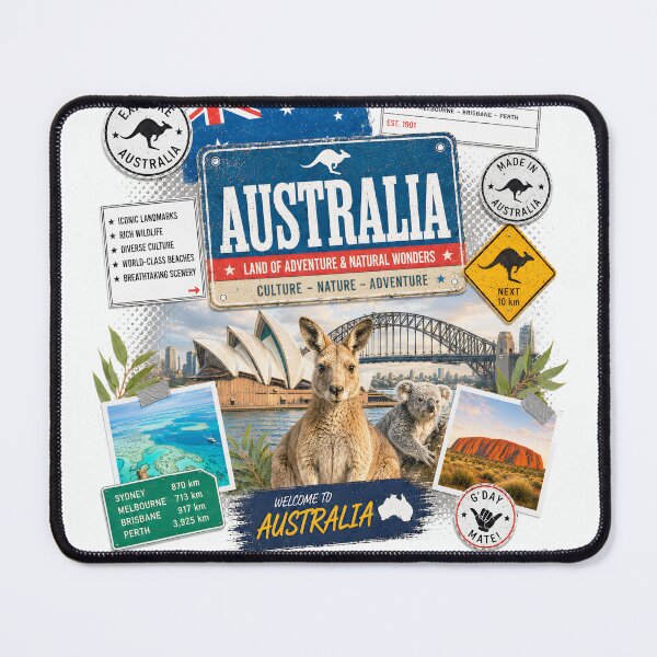 Item preview, Australia Nature Travel Journal designed and sold by EdwinkOne.