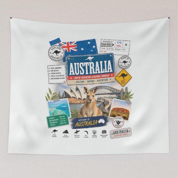 Item preview, Australia Nature Travel Journal designed and sold by EdwinkOne.