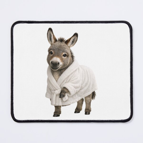 Item preview, Comfy Bathrobe Mini Donkey designed and sold by Sillytoe.
