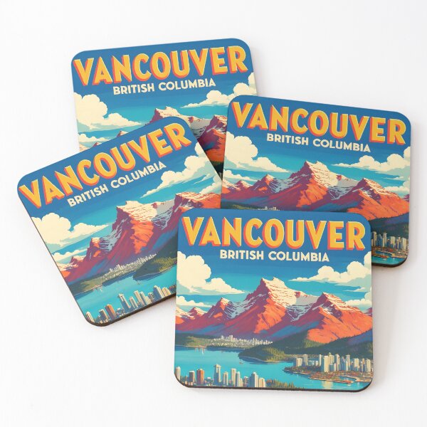 Item preview, Vancouver Canada Vintage Travel Tourism designed and sold by TravelersGems.